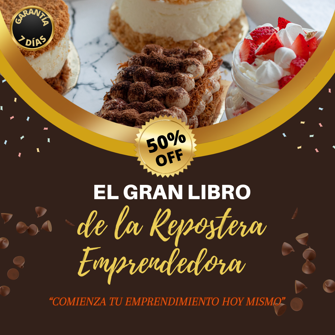 Emprende con Repostería curso en oferta 